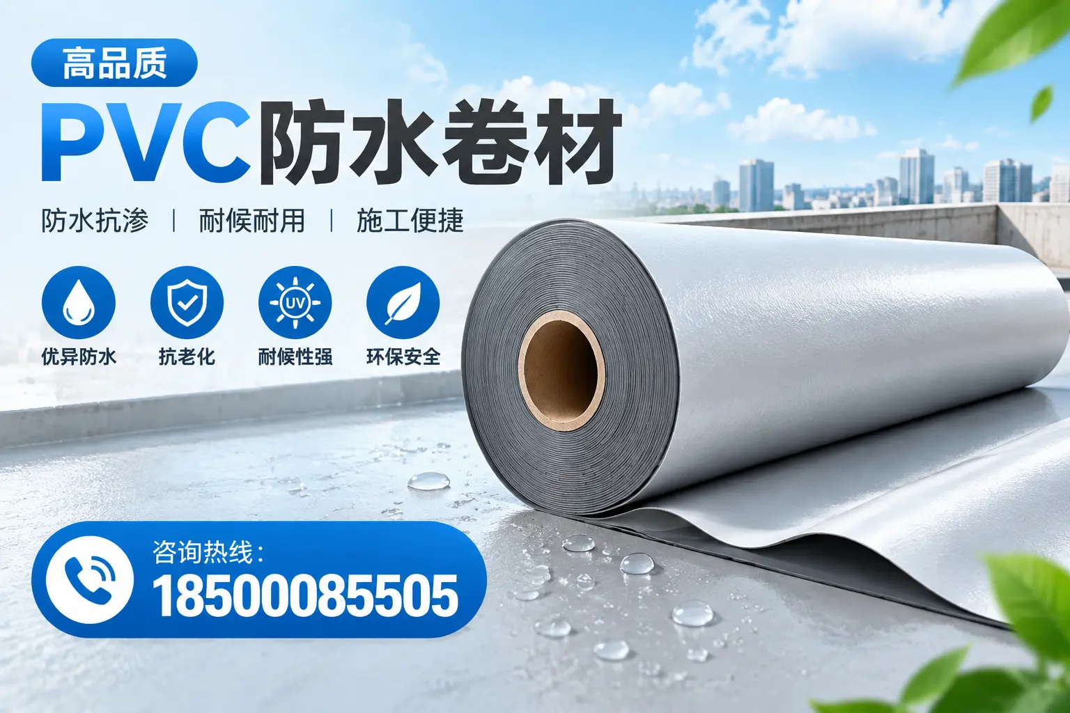 什么是pvc防水卷材?临沂消费者需了解的基础知识
