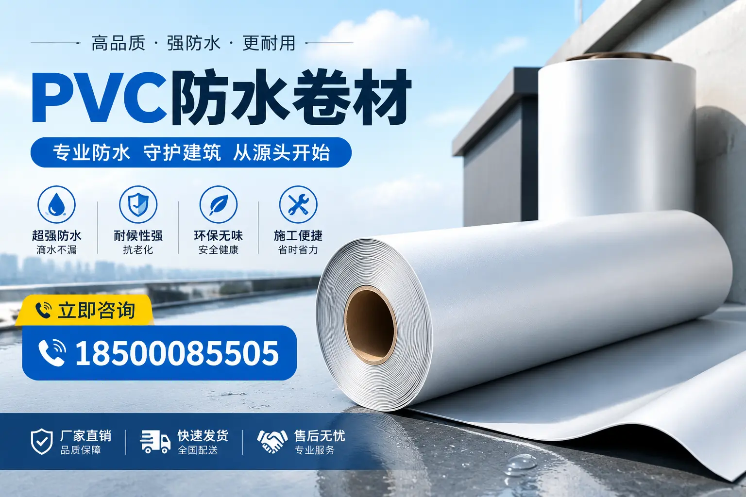 如何评估PVC防水卷材的性价比?临沂消费者必看