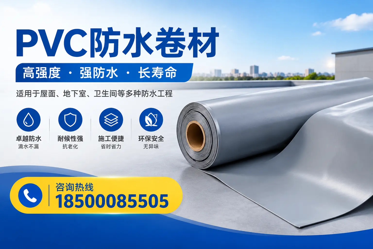 临沂pvc防水卷材的价格趋势及影响因素